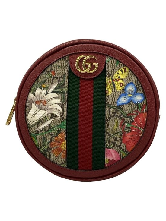 Gucci Backpack Ophidia GG Mini Tian Beige Red Multi Chain main image 8